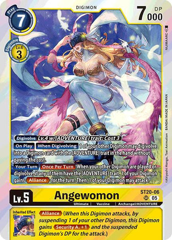 Angewomon [ST20-06] [Starter Deck: Protector of Light] 