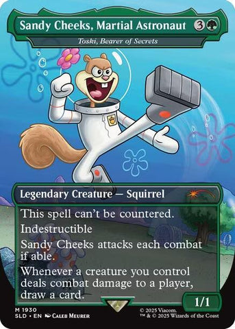 Sandy Cheeks, Martial Astronaut - Toski, Bearer of Secrets [Secret Lair Drop Series] 