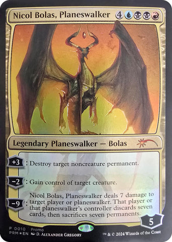 Nicol Bolas, Planeswalker [Media Promos] 