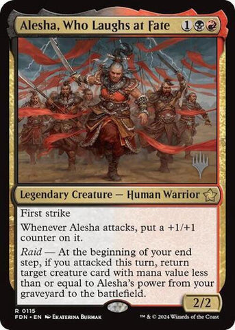 Alesha, Who Laughs at Fate (Promo Pack) [Foundations Promos] 