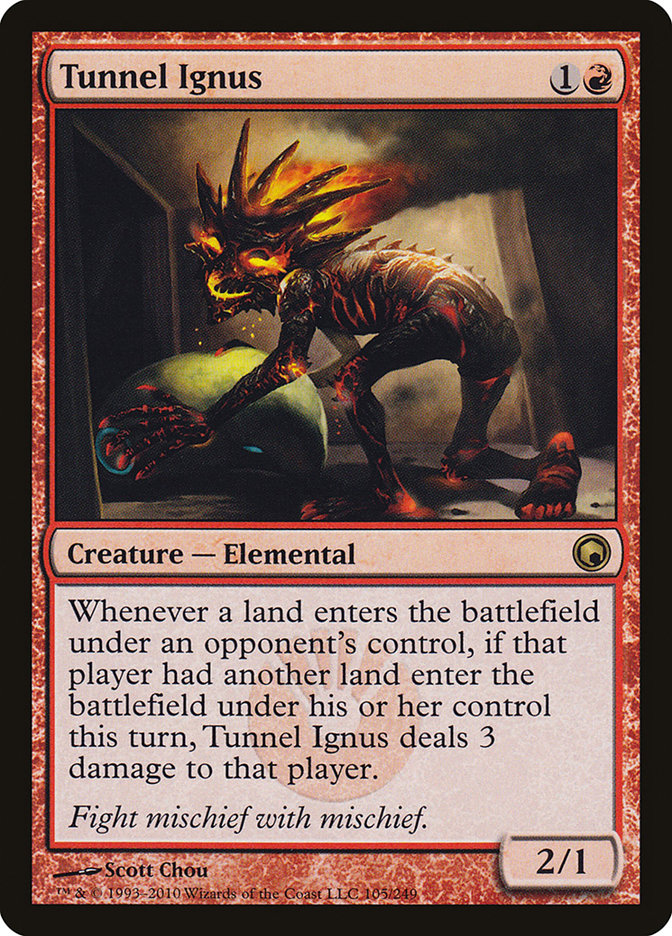 Ignus Tunnel [Scars of Mirrodin] 