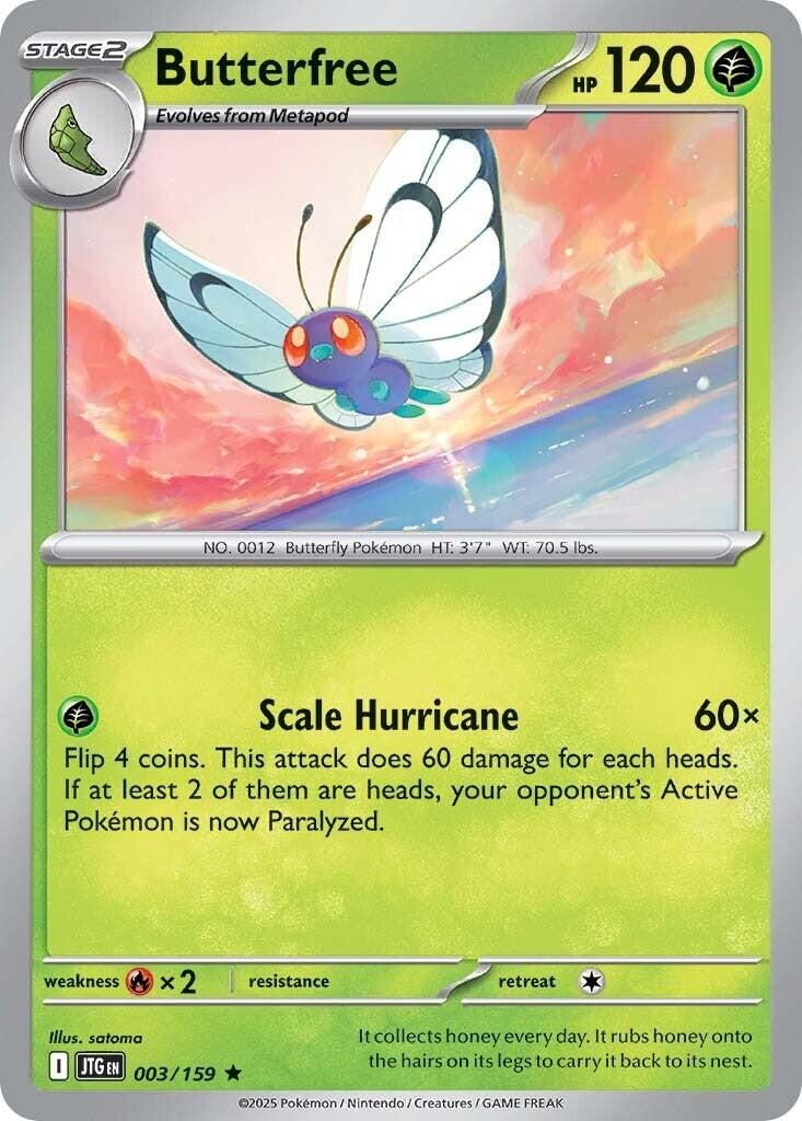 Butterfree (003/159) [Scarlet &amp; Violet: Journey Together] 