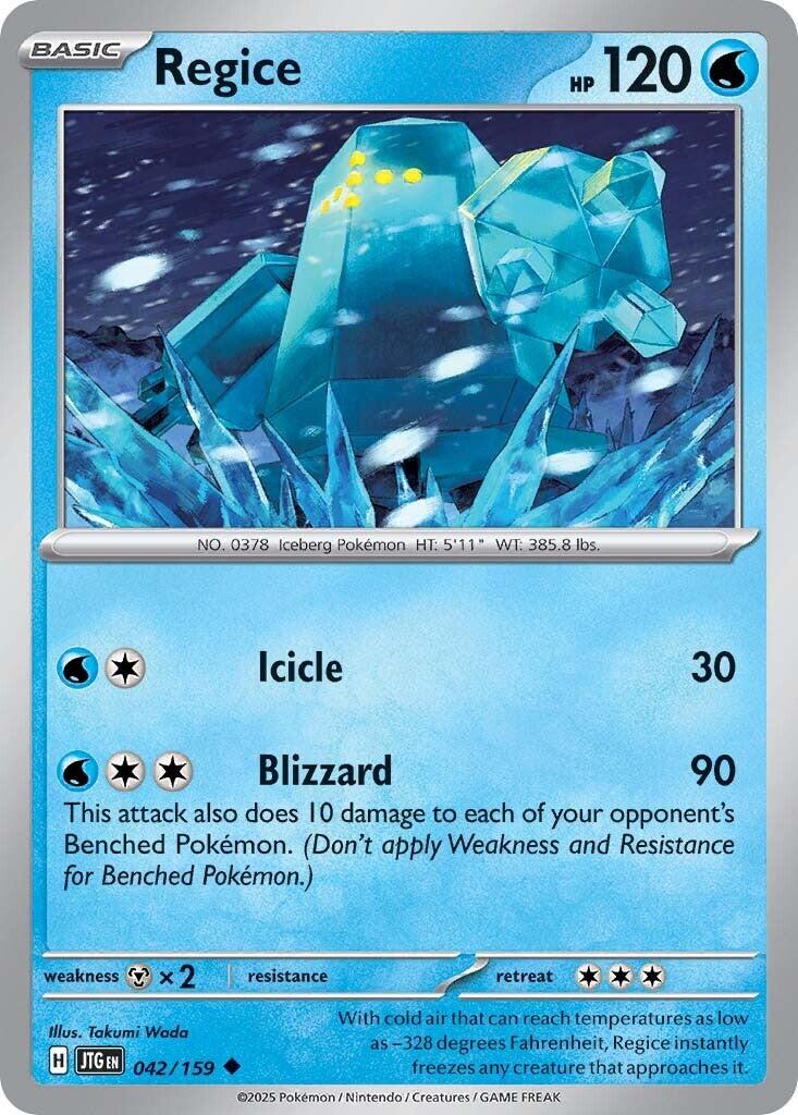 Regice (042/159) [Scarlet &amp; Violet: Journey Together] 