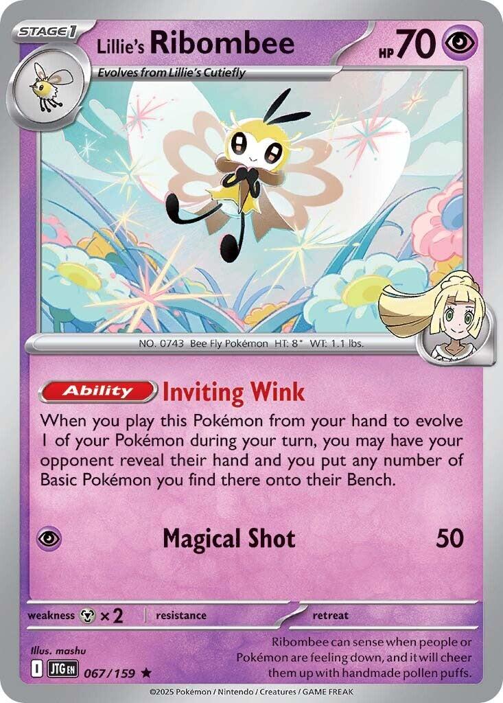 Lillie's Ribombee (067/159) [Scarlet &amp; Violet: Journey Together]