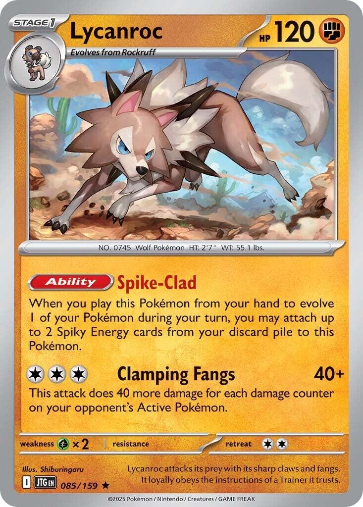 Lycanroc (085/159) [Scarlet &amp; Violet: Journey Together] 