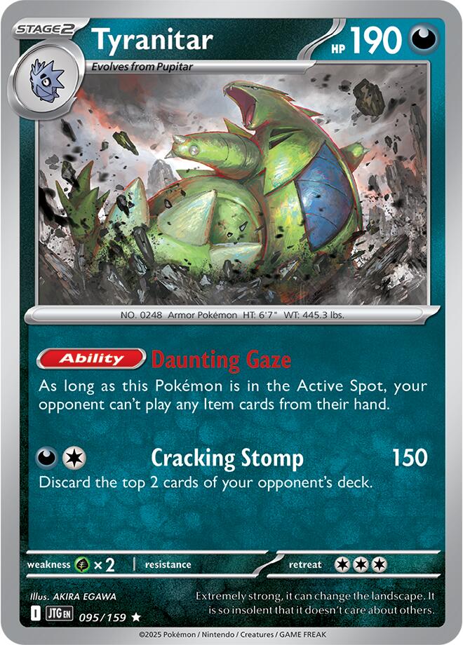Tyranitar (095/159) [Scarlet &amp; Violet: Journey Together] 