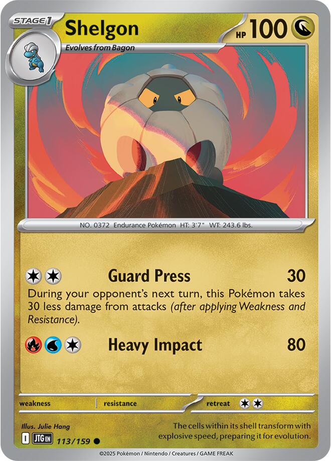 Shelgon (113/159) [Scarlet &amp; Violet: Journey Together] 