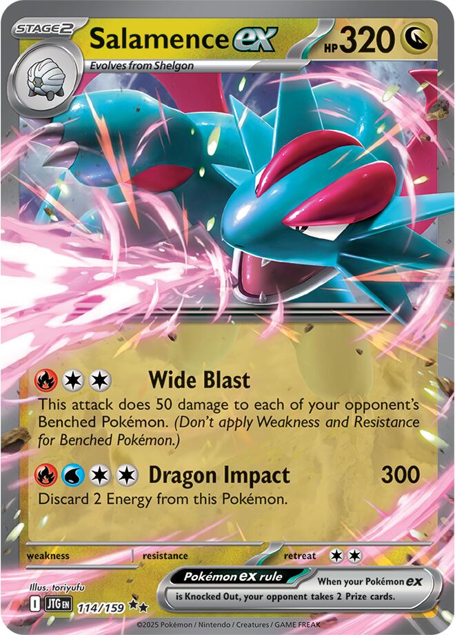 Salamence ex (114/159) [Scarlet &amp; Violet: Journey Together] 