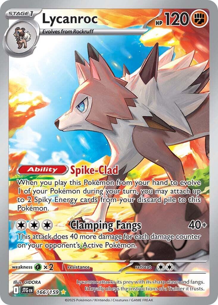 Lycanroc (166/159) [Scarlet &amp; Violet: Journey Together] 