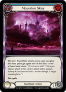 Mauvrion Skies (Blue) [U-CRU147] (Crucible of War Unlimited) Unlimited Rainbow Foil 