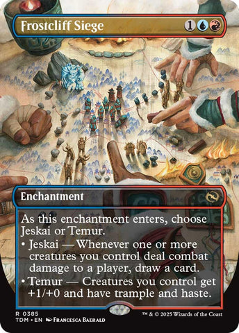 Frosteliff Siege (Borderless) [Tarkir: Dragonstorm] 
