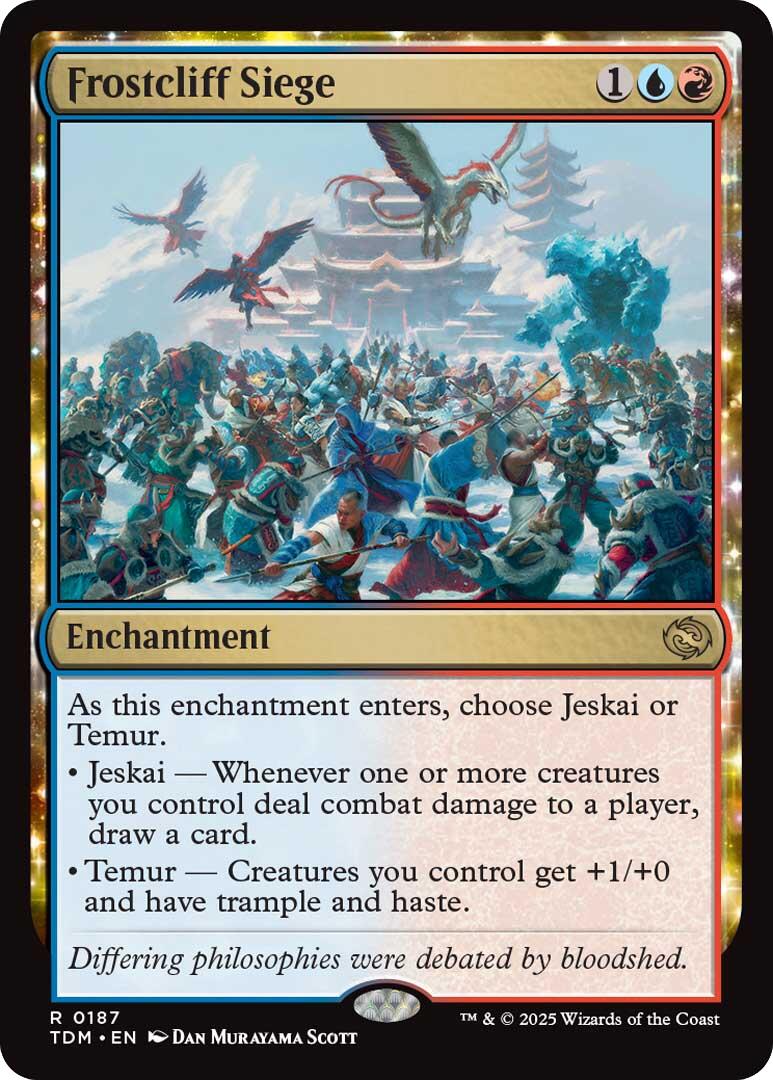 Frosteliff Siege [Tarkir: Dragonstorm] 