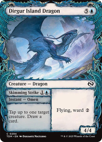 Dirgur Island Dragon (Showcase) [Tarkir: Dragonstorm] 