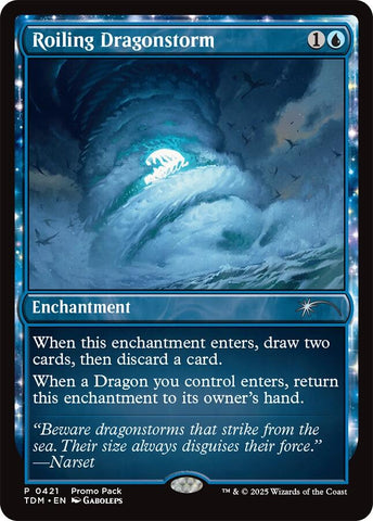 Roiling Dragonstorm [Tarkir: Dragonstorm Promos] 