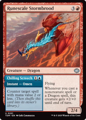 Runescale Stormbrood [Tarkir: Dragonstorm] 
