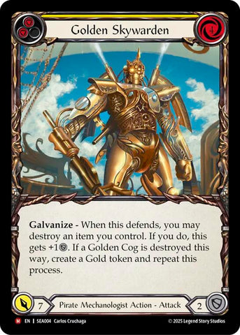 Golden Skywarden [SEA004] (High Seas) Rainbow Foil 