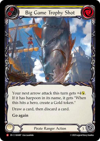 Big Game Trophy Shot [SEA087] (High Seas) Rainbow Foil 
