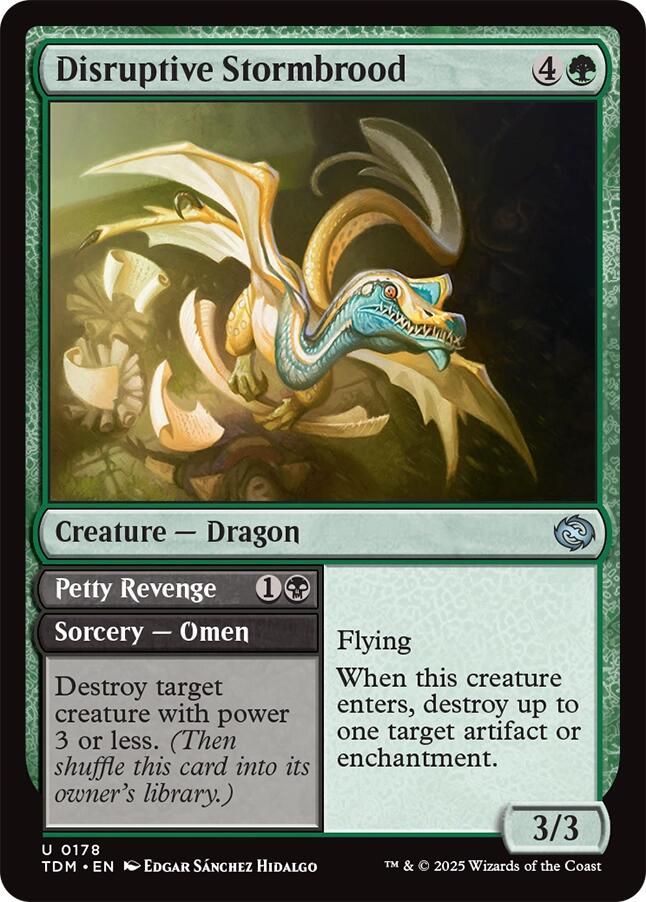 Disruptive Stormbrood [Tarkir: Dragonstorm] 