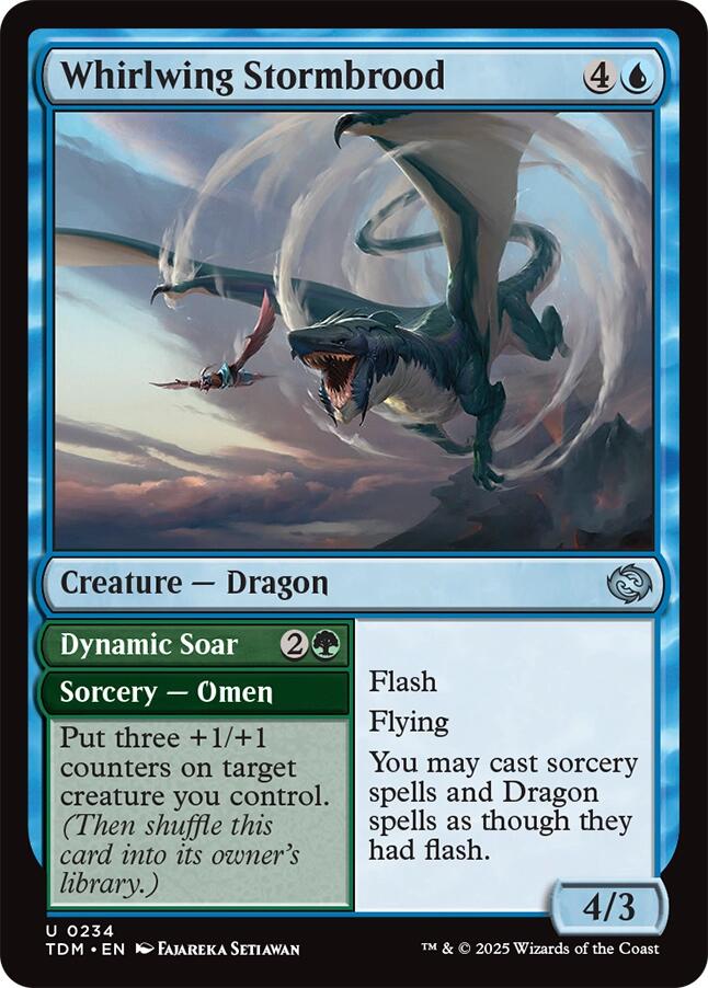 Whirlwing Stormbrood [Tarkir: Dragonstorm] 