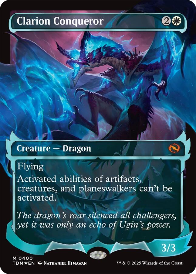 Clarion Conqueror (Showcase) [Tarkir: Dragonstorm] 