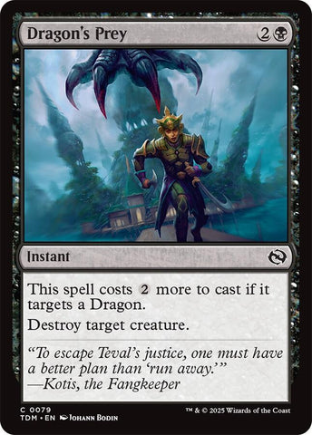 Dragon's Prey [Tarkir: Dragonstorm] 