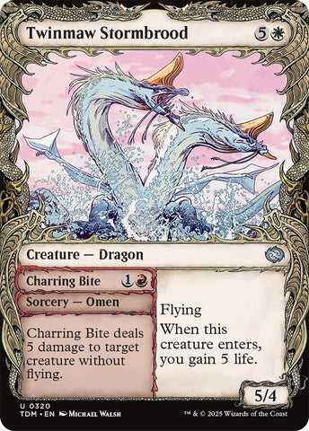 Twinmaw Stormbrood (Showcase) [Tarkir: Dragonstorm] 