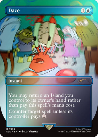 Daze (Rainbow Foil) [Secret Lair Drop Series] 