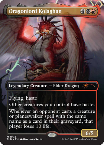 Dragonlord Kolaghan (1972) [Secret Lair Drop Series] 