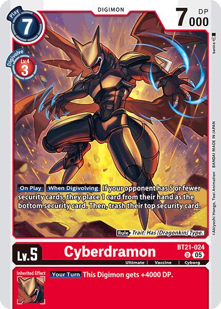 Cyberdramon [BT21-024] [World Convergence] 