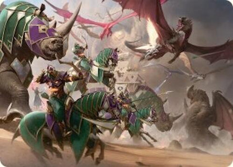 United Battlefront Art Card (5/54) ​​[Tarkir: Dragonstorm Art Series] 