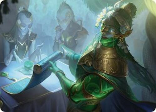 Sibsig Appraiser Art Card (8/54) [Tarkir: Dragonstorm Art Series] 