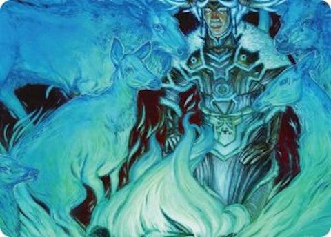 Unending Whisper Art Card (9/54) [Tarkir: Dragonstorm Art Series] 