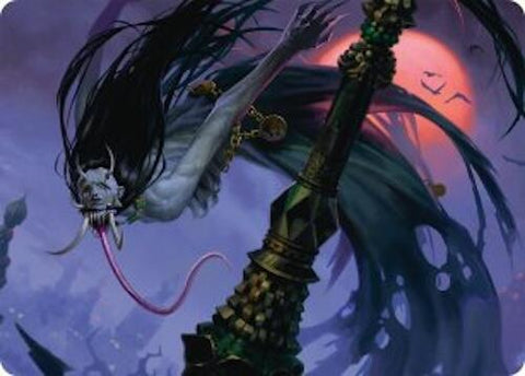 Qarsi Revenant Art Card (12/54) [Tarkir: Dragonstorm Art Series] 