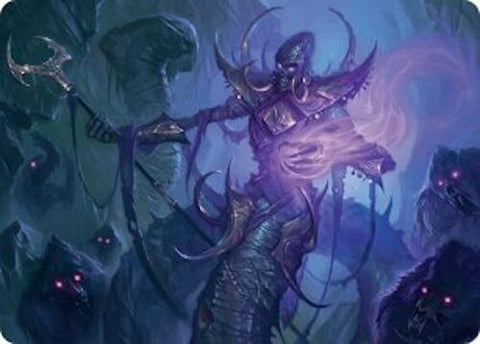 Sidisi, Regent of the Mire Art Card (14/54) [Tarkir: Dragonstorm Art Series] 