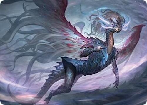 Shiko, Paragon of the Way Art Card (37/54) [Tarkir: Dragonstorm Art Series] 