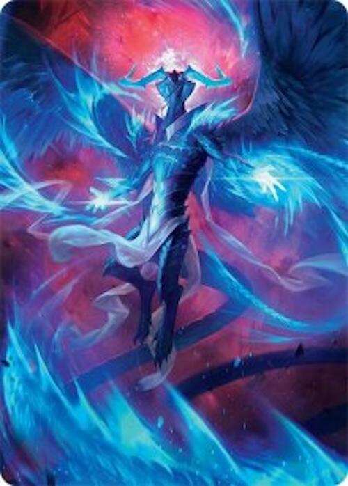 Ugin, Eye of the Storms Art Card (48/54) [Tarkir: Dragonstorm Art Series] 