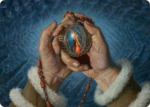 Mox Jasper Art Card (28/54) [Tarkir: Dragonstorm Art Series] 