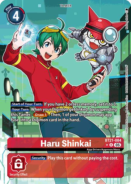 Haru Shinkai [BT21-084] (Alternate Art) [World Convergence] 