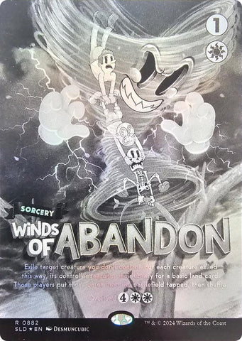 Winds of Abandon (Black &amp; White Foil) [Secret Lair Drop Series] 