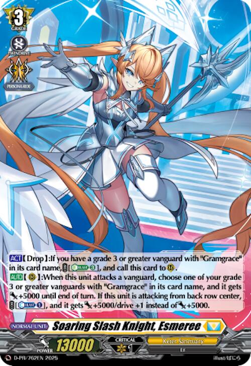 Soaring Slash Knight, Esmeree (Faith) (D-PR/762EN) [D Promo Cards] 