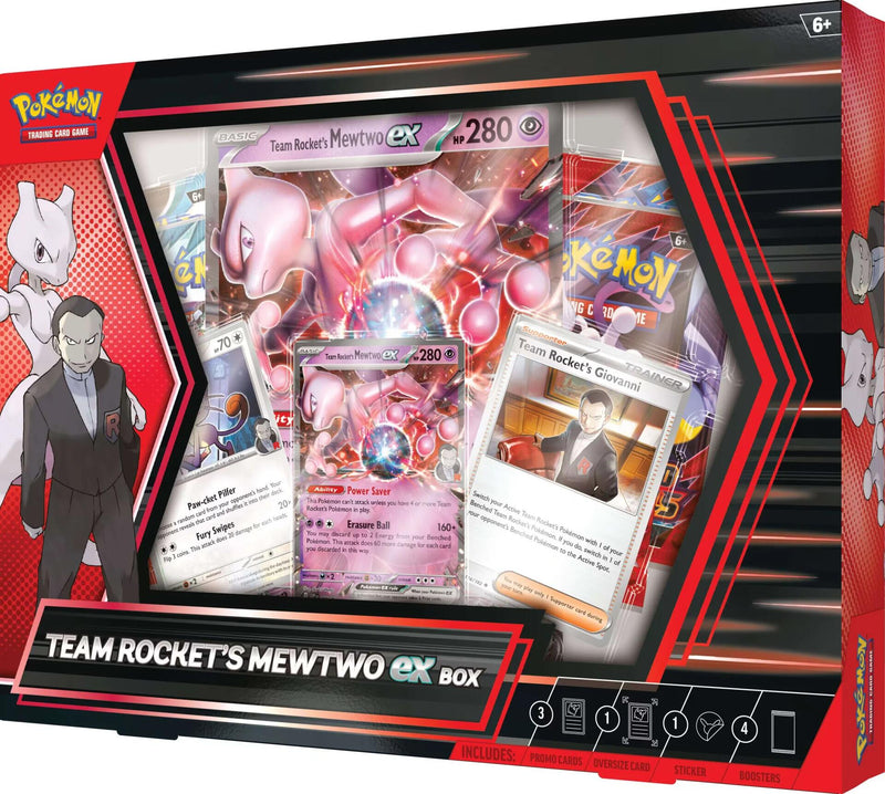 *Pre-Order* Team Rocket's Mewtwo ex Box