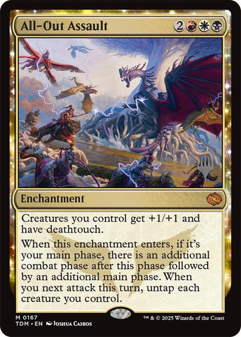 All-Out Assault [Tarkir: Dragonstorm Promos] 