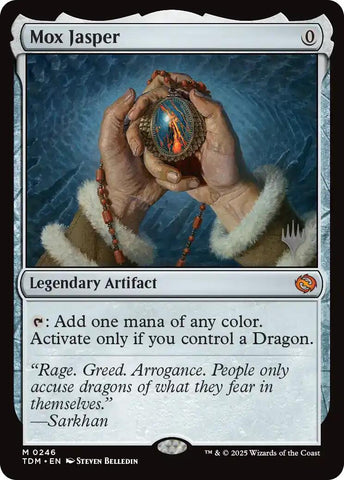 Mox Jasper [Tarkir: Dragonstorm Promos] 