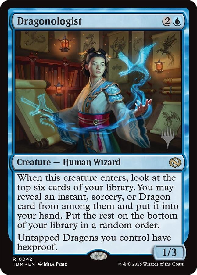 Dragonologist [Tarkir: Dragonstorm Promos] 