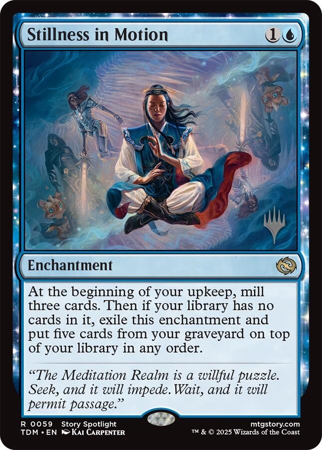 Stillness in Motion [Tarkir: Dragonstorm Promos] 