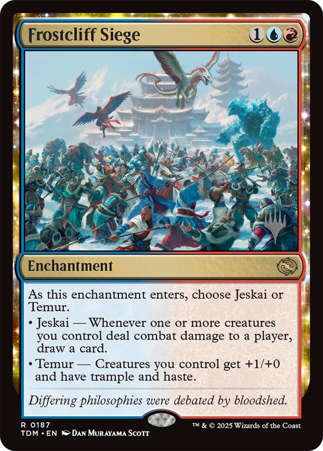 Frostcliff Siege [Tarkir: Dragonstorm Promos] 