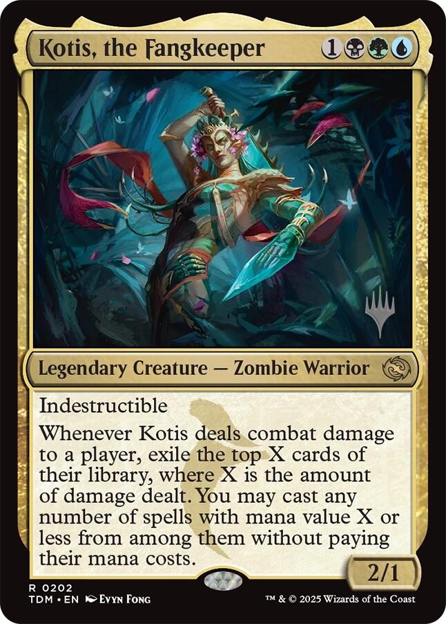 Kotis, the Fangkeeper [Tarkir: Dragonstorm Promos] 