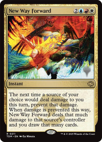 New Way Forward [Tarkir: Dragonstorm Promos] 