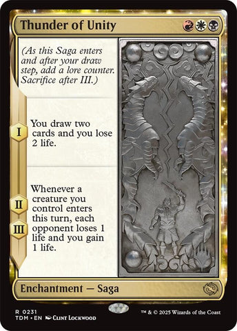 Thunder of Unity [Tarkir: Dragonstorm Promos] 