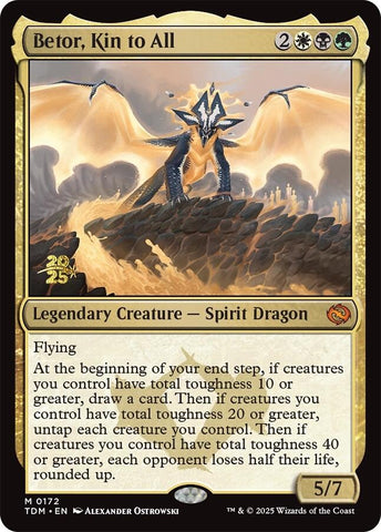 Betor, Kin to All [Tarkir: Dragonstorm Prerelease Cards] 